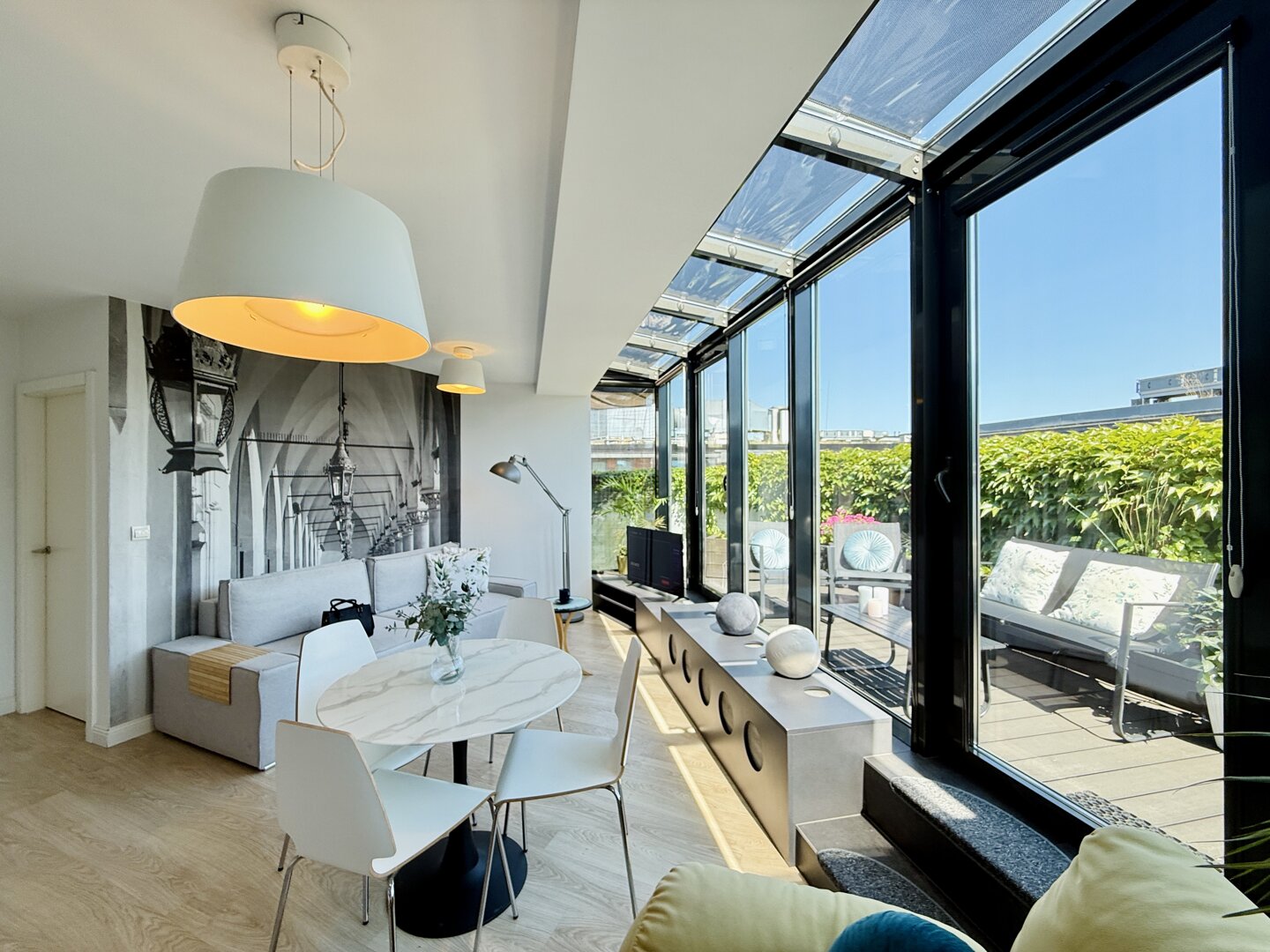 Cichy Apartament z Parkingiem oraz Tarasem - Angel City 47m² - A9 Cichy Apartament z Parkingiem oraz Tarasem - Angel City 47m² - A9